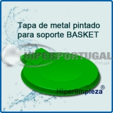 Tapa de metal pintado Basket